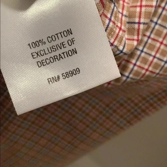 Cremieux Oxford Long Sleeve Shirt 100% Cotton Men’s XXL New - Picture 12 of 13